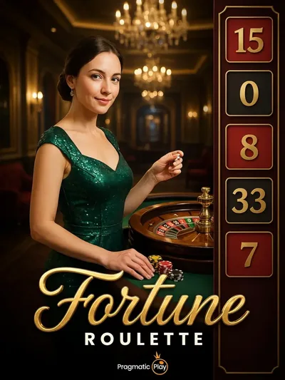 Fortune Roulette live casinospel van Pragmatic Play